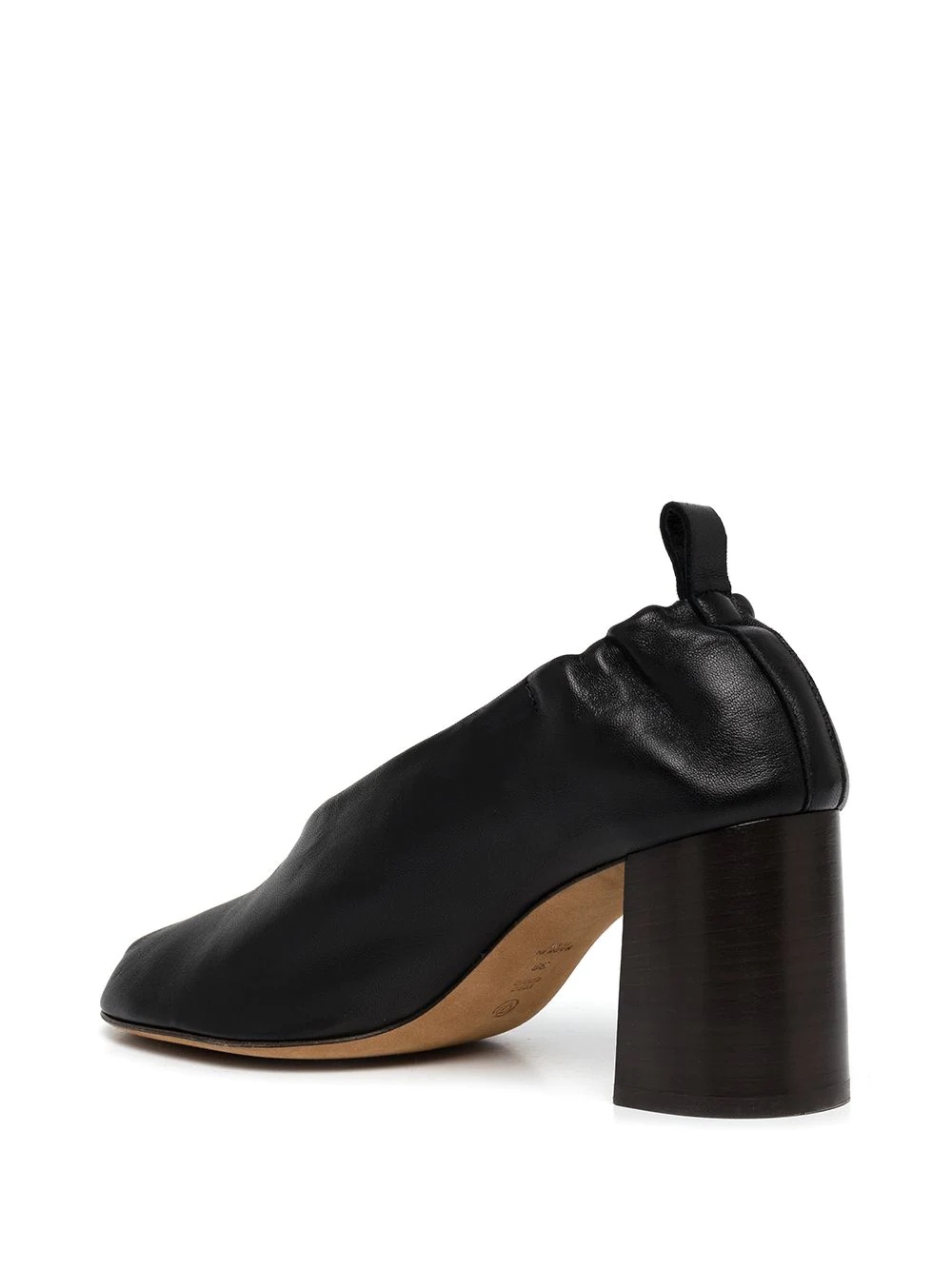 Nadia elasticated leather pumps - 3