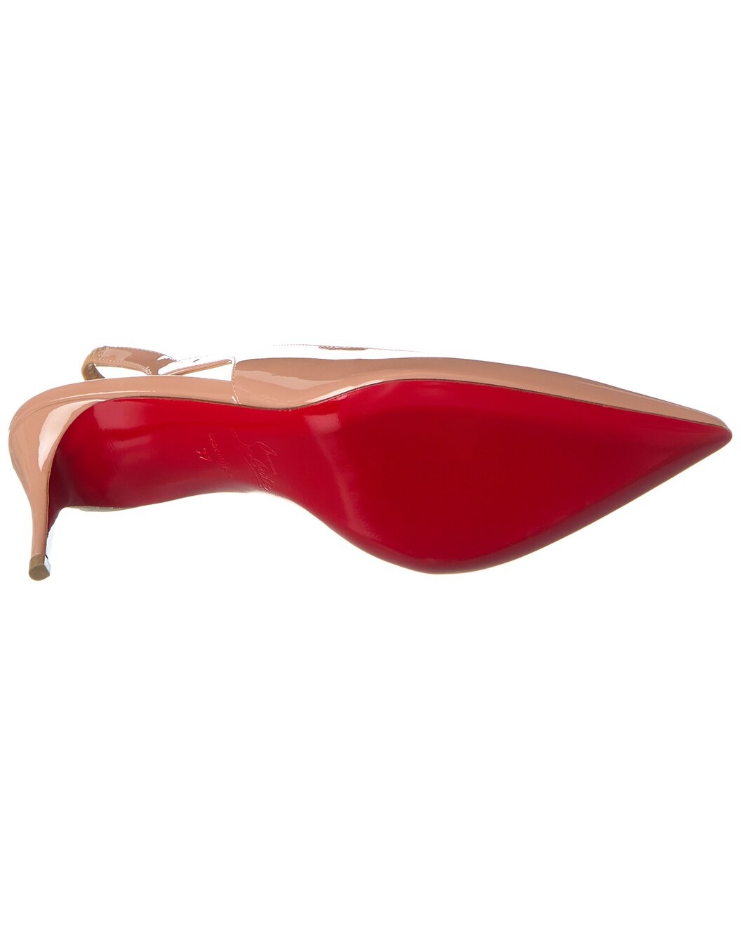 Christian Louboutin Hot Chick Sling 70 Patent Slingback Pump - 4