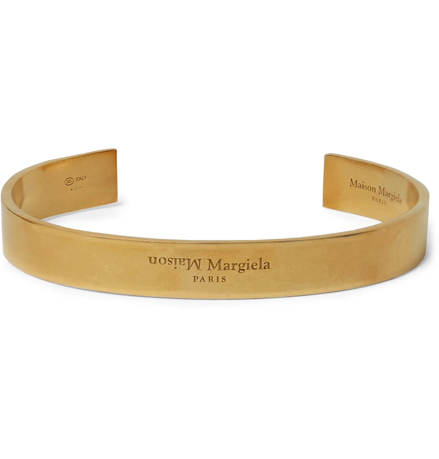 Logo-Engraved Gold-Tone Cuff - 1