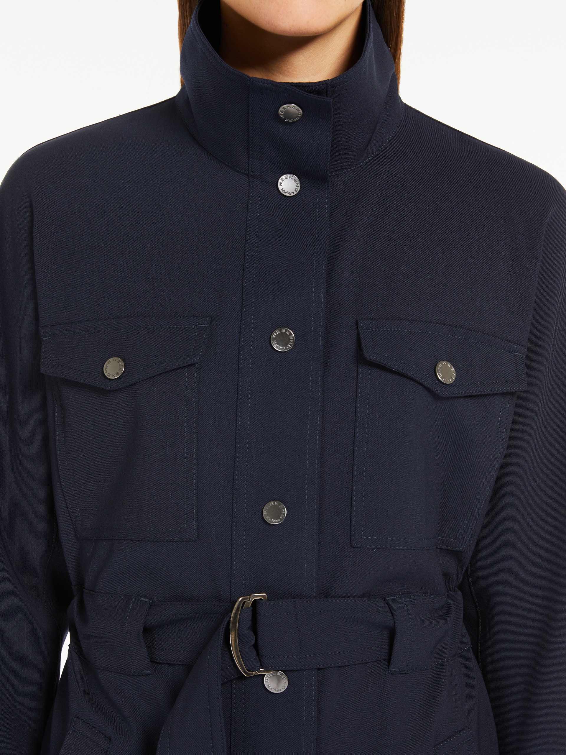 BRIOSO Wool gabardine dress - 5