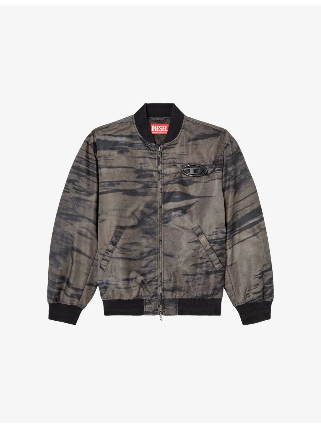 J-Kepes Logo-Plaque Nylon Bomber Jacket - 1