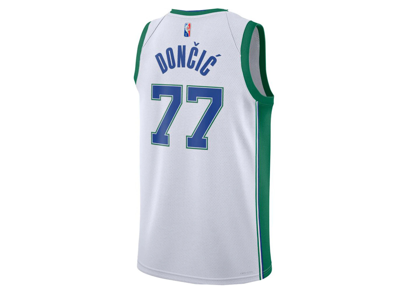 Nike Dallas Mavericks City Edition Jersey White - 2