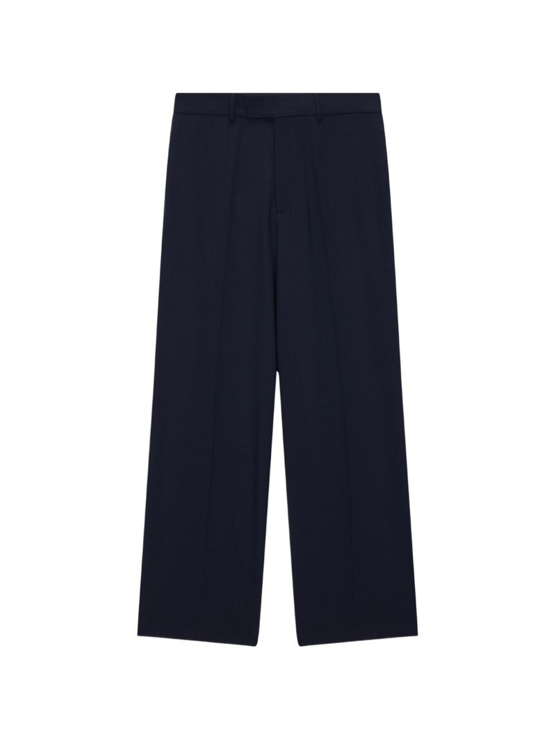 belt-loop wide-leg trousers 1
