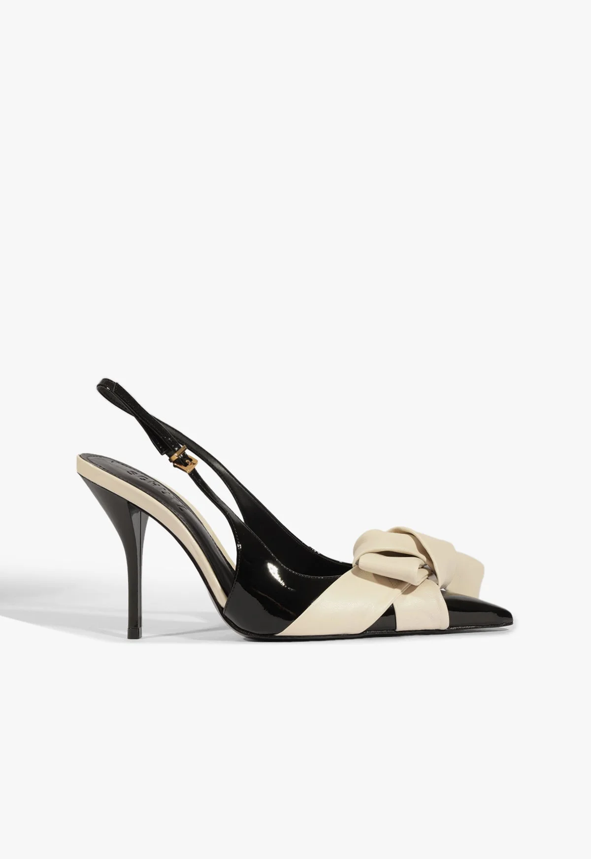 Liora Bow Patent Leather Pump - 1