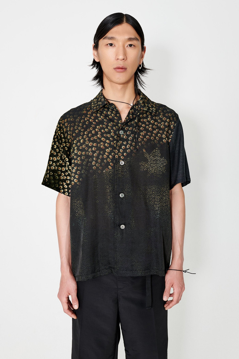 Our Legacy Box Shirt Shortsleeve Dark Flower Print outlook