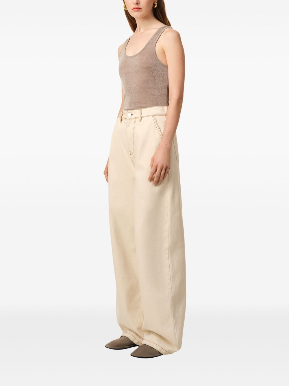 wide-leg jeans - 3
