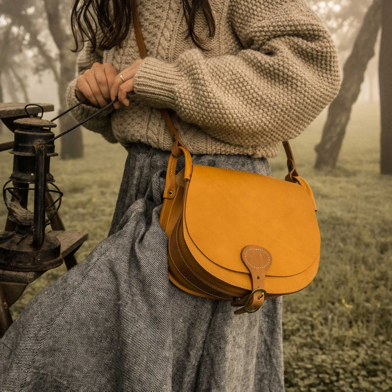 GIBECIÈRE DIANE L / HANDBAG - RUST 6