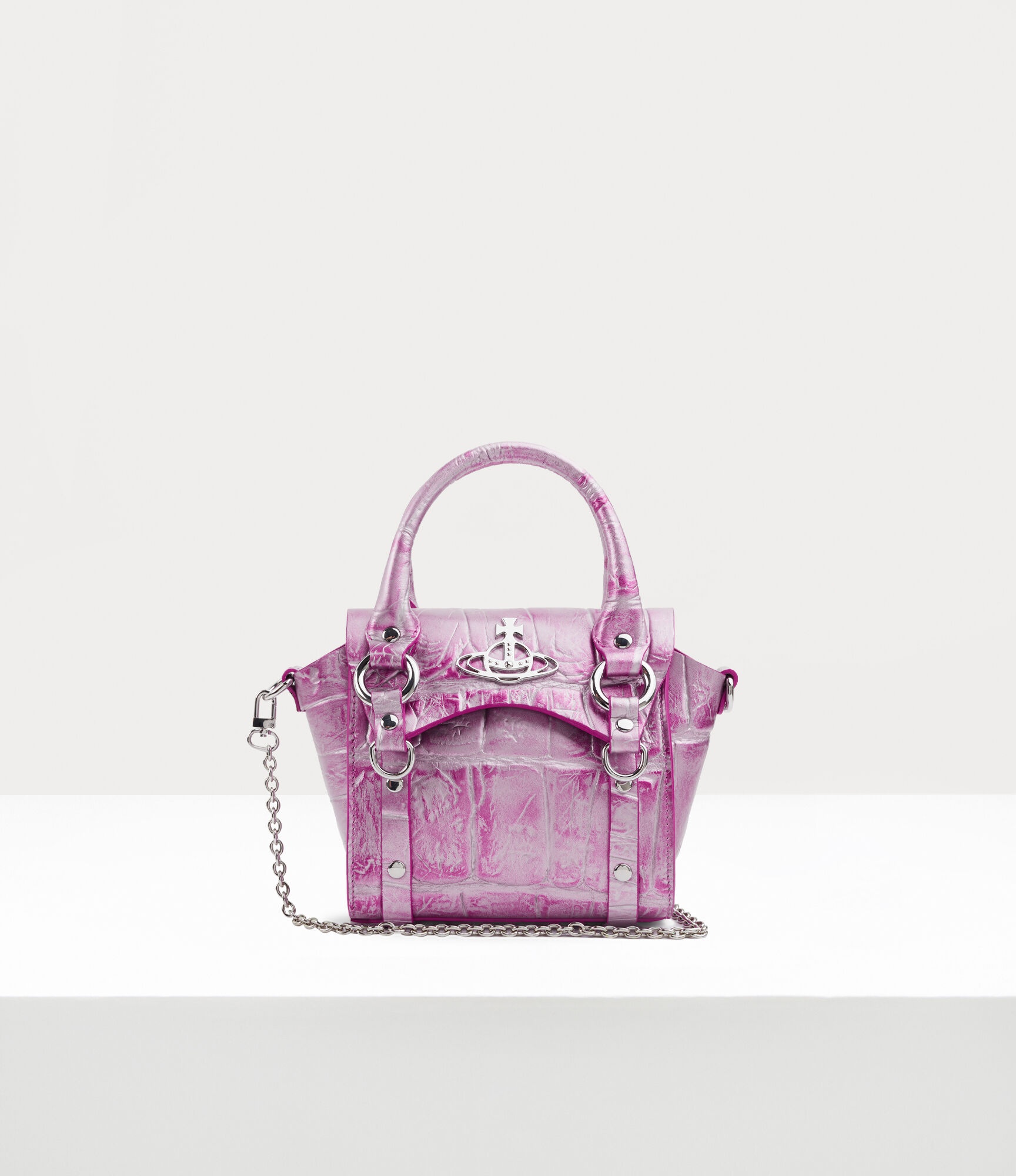 Vivienne Westwood BETTY MINI HANDBAG WITH CHAIN | REVERSIBLE