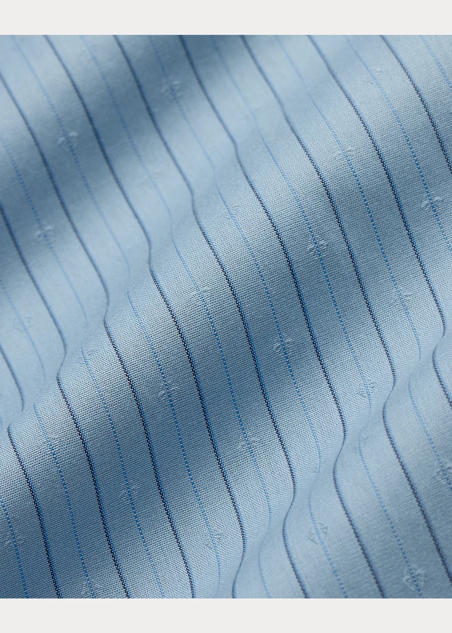 Slim Fit Striped Dobby Shirt - 9