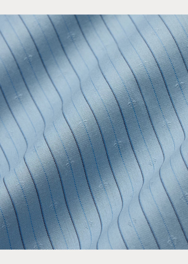 Slim Fit Striped Dobby Shirt 9