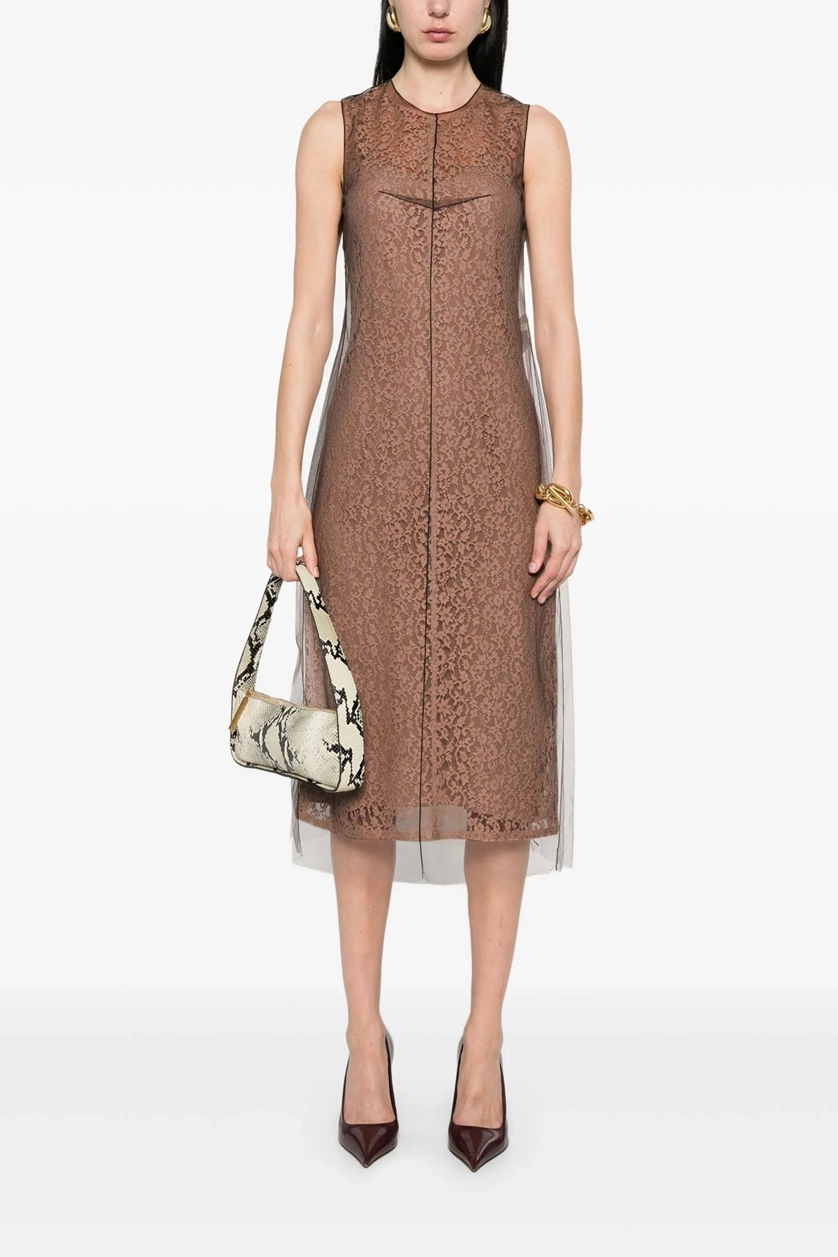 Floral lace dress - 2