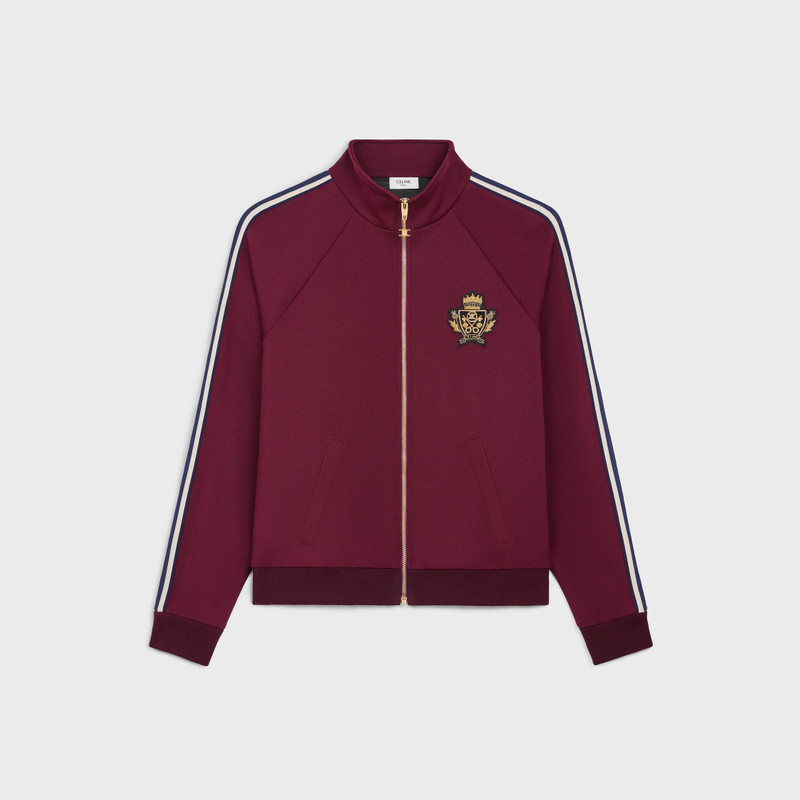 blason tracksuit jacket in double face jersey 1