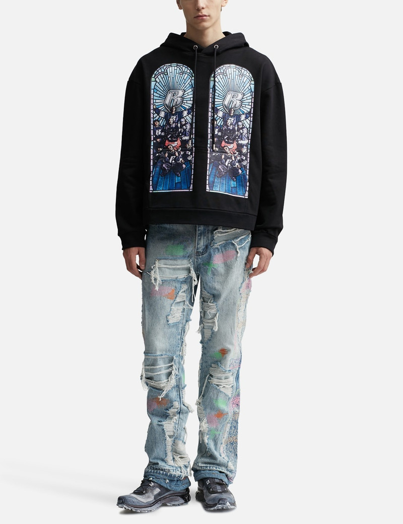 WHO DECIDES WAR RUFF RYDER HOODED SWEATSHIRT outlook