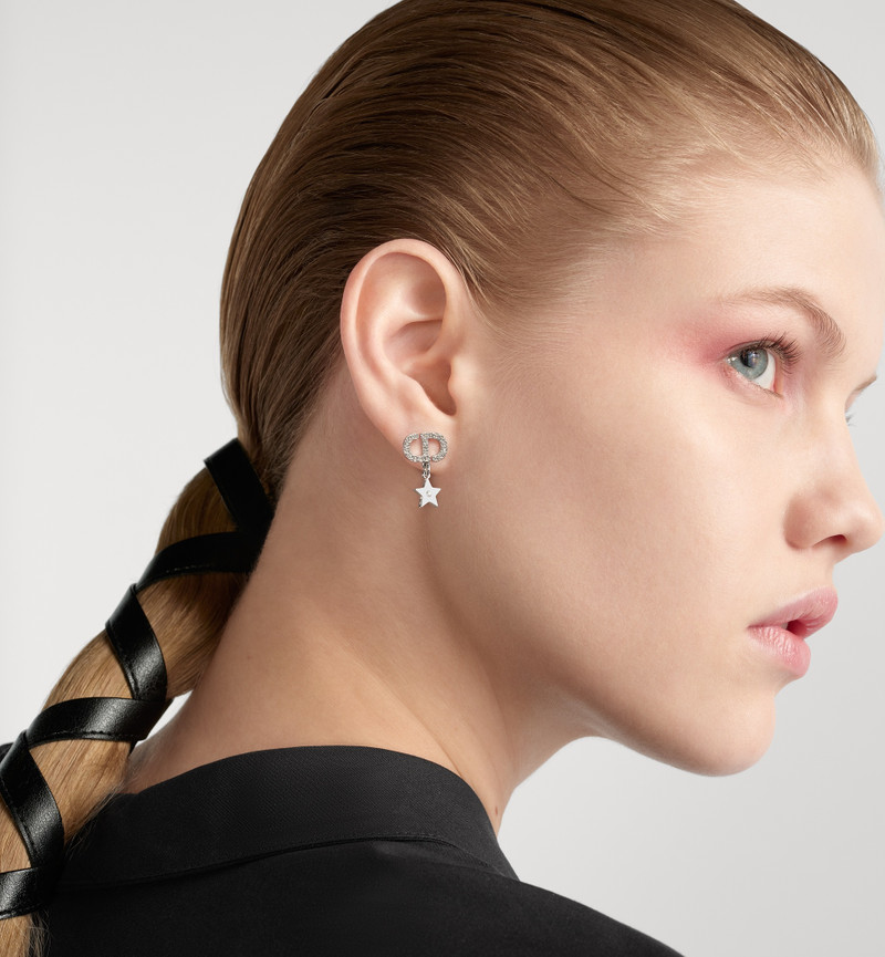 Dior Petit CD Lucky Charms Earrings outlook