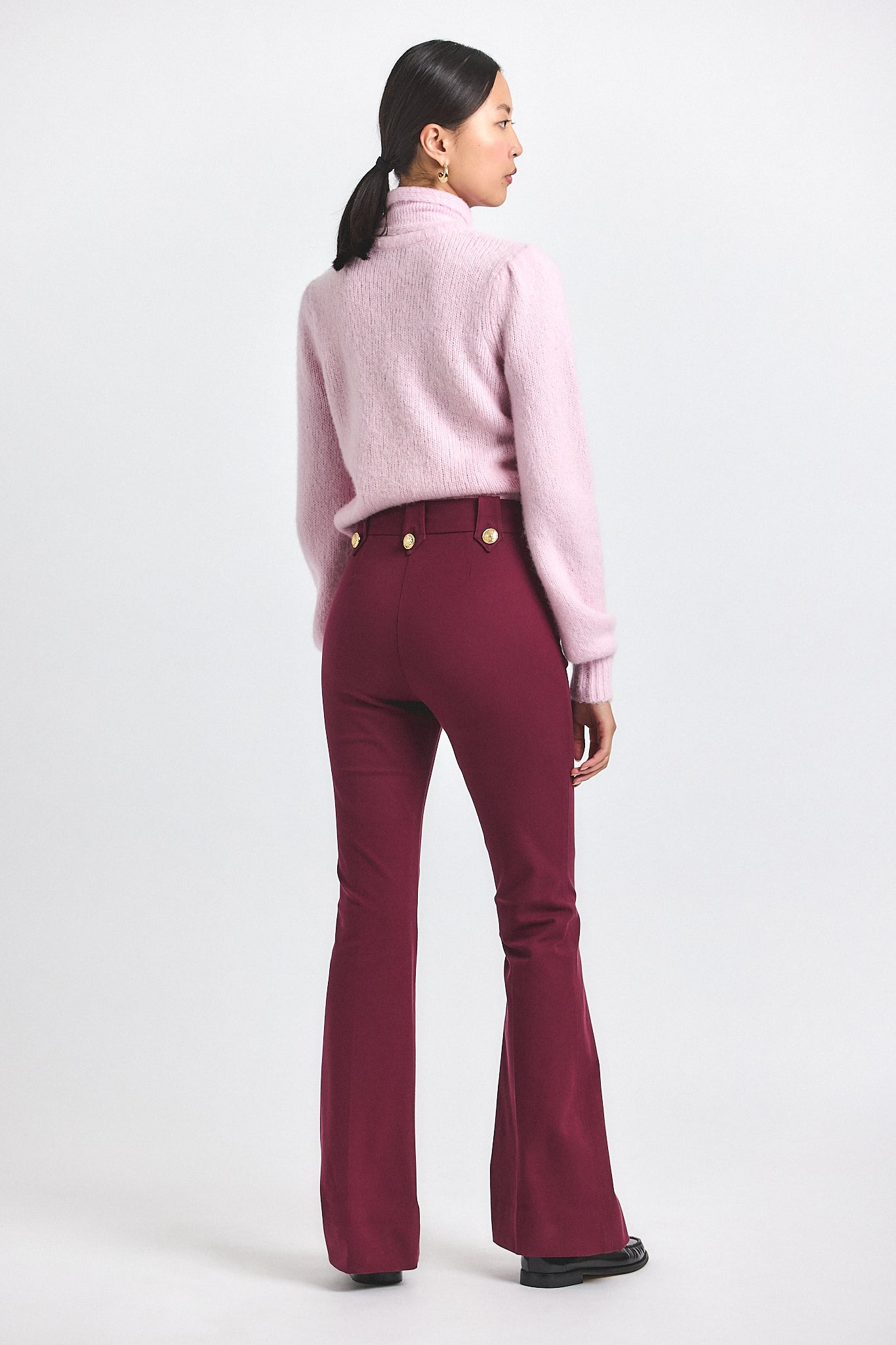 ROBERTSON FLARE LEG TROUSER - 4