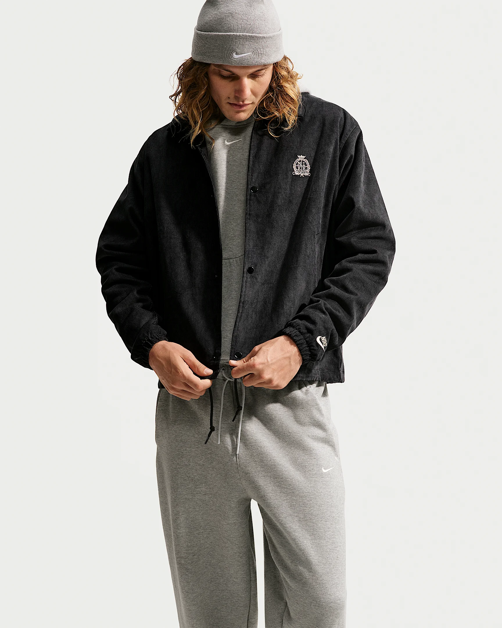 Nike Sportswear Club Men's Corduroy Coaches Jacket - 1