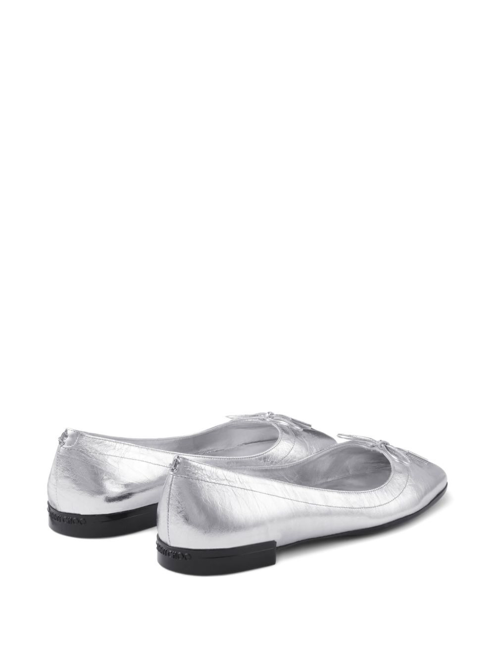 Scarlett lace-up bow ballerina flats - 5