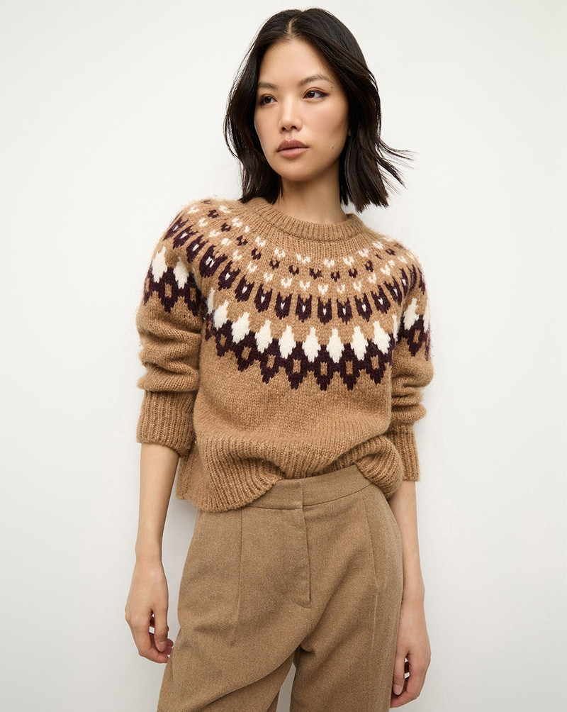 VERONICA BEARD ANNE FAIRISLE PULLOVER outlook