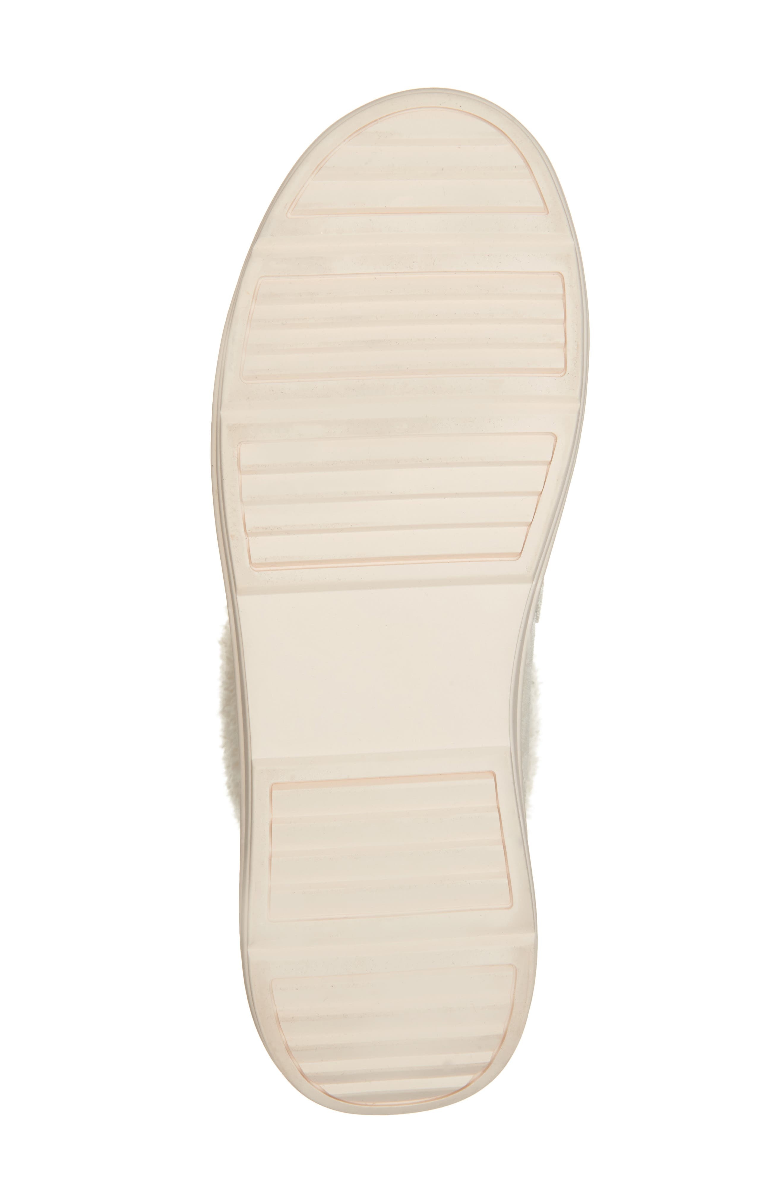 Moncler Insolux Faux Fur Trim Snow Boot in Silk White at Nordstrom - 6