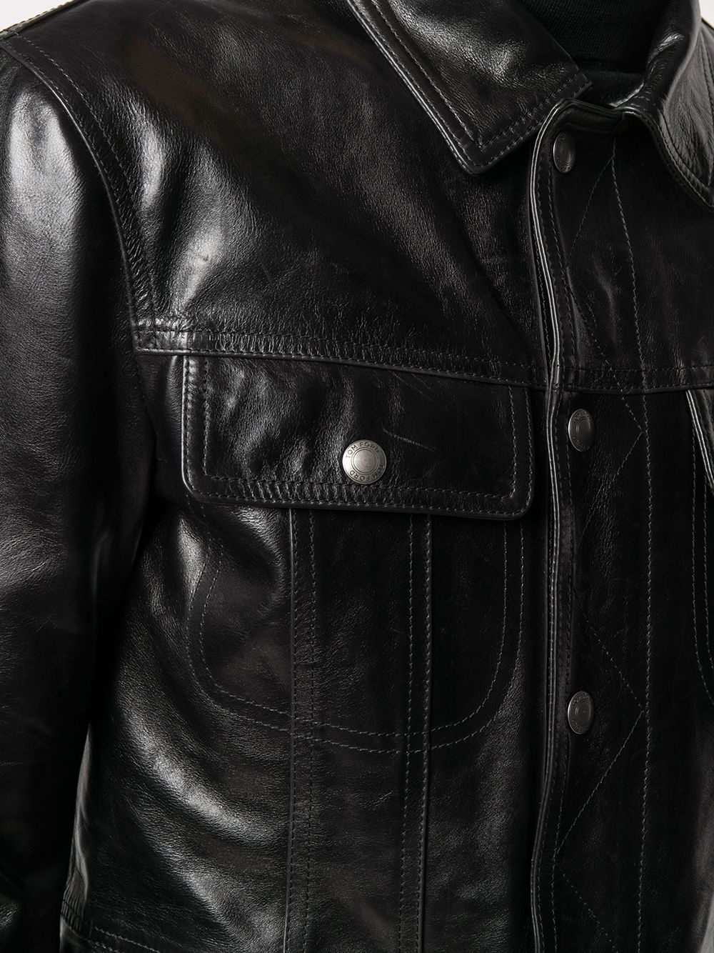 leather jacket - 5