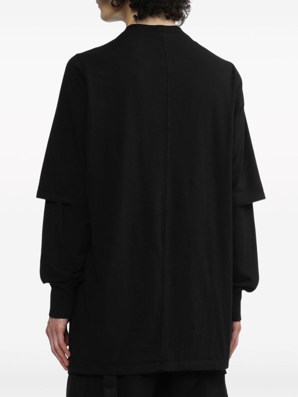 double-layered cotton T-shirt - 4