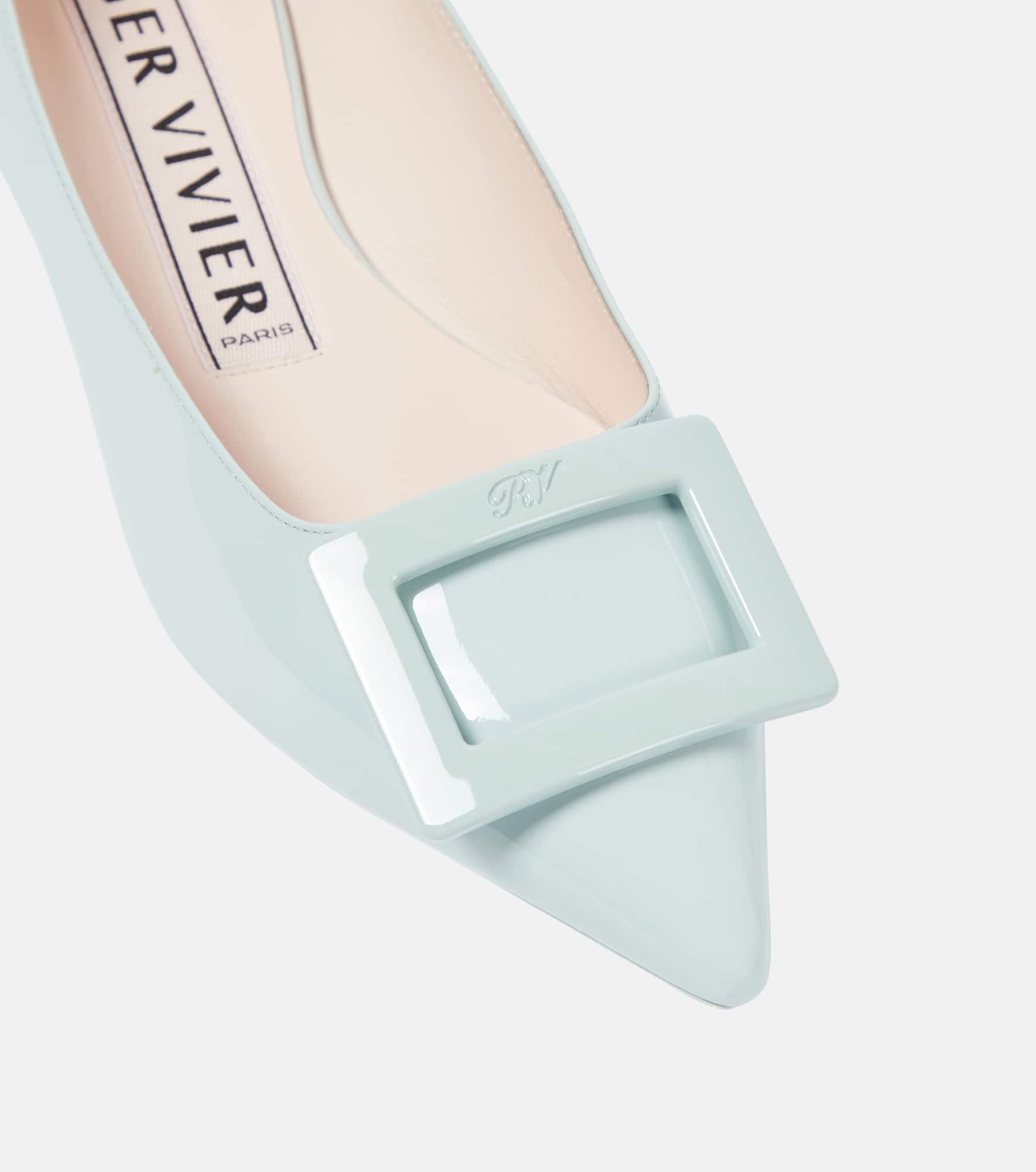 Gommettine patent leather ballet flats - 6