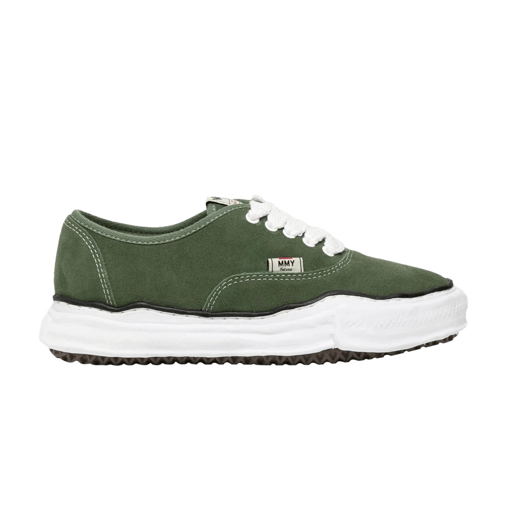 Maison Mihara Yasuhiro Baker OG Sole Suede Low 'Green' - 1