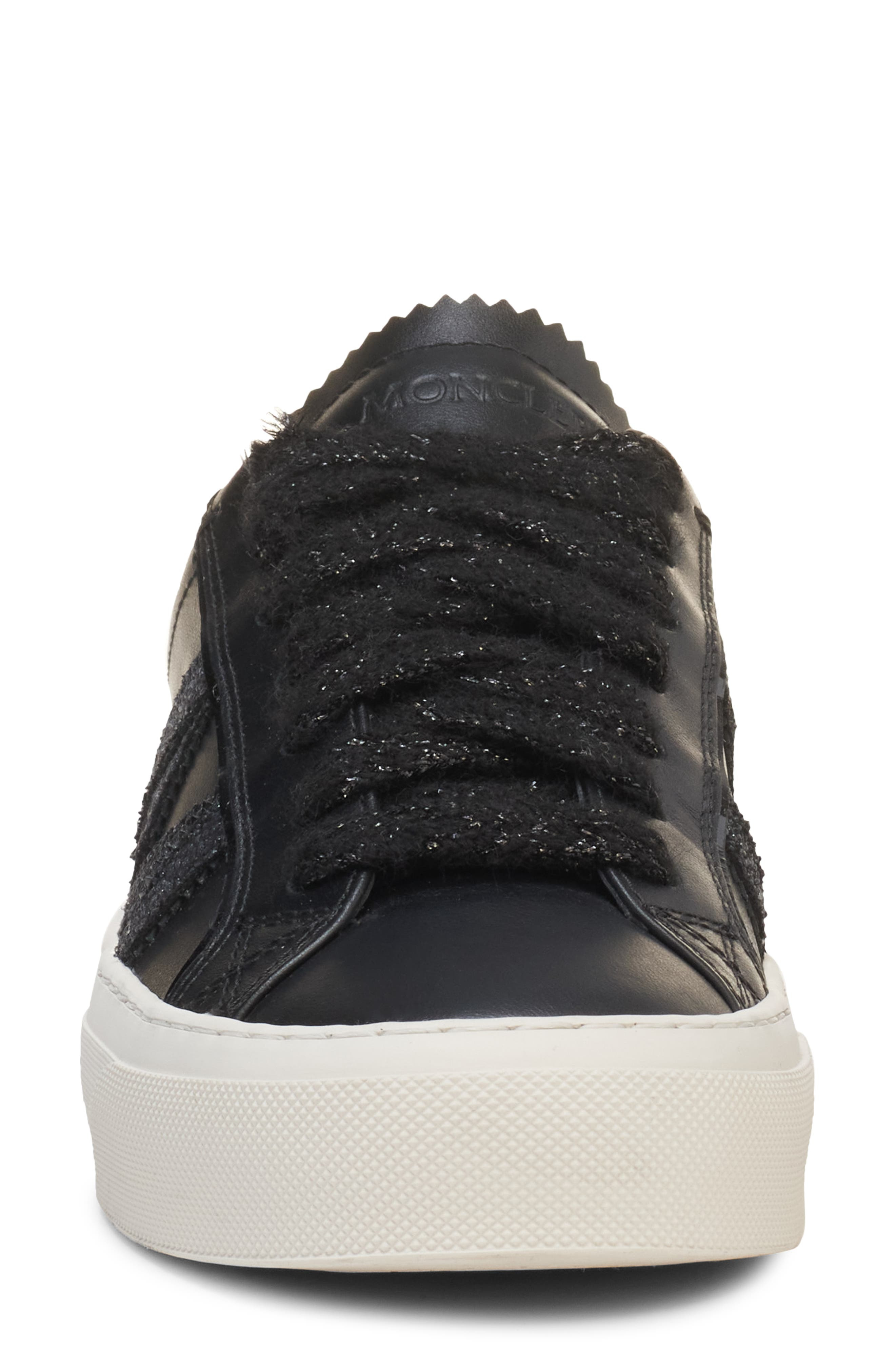 Moncler Monaco 2 Low Top Sneaker in Black at Nordstrom - 4