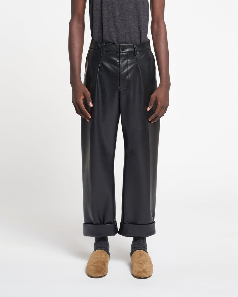Nanushka Regenerated Leather Tapered Pants outlook