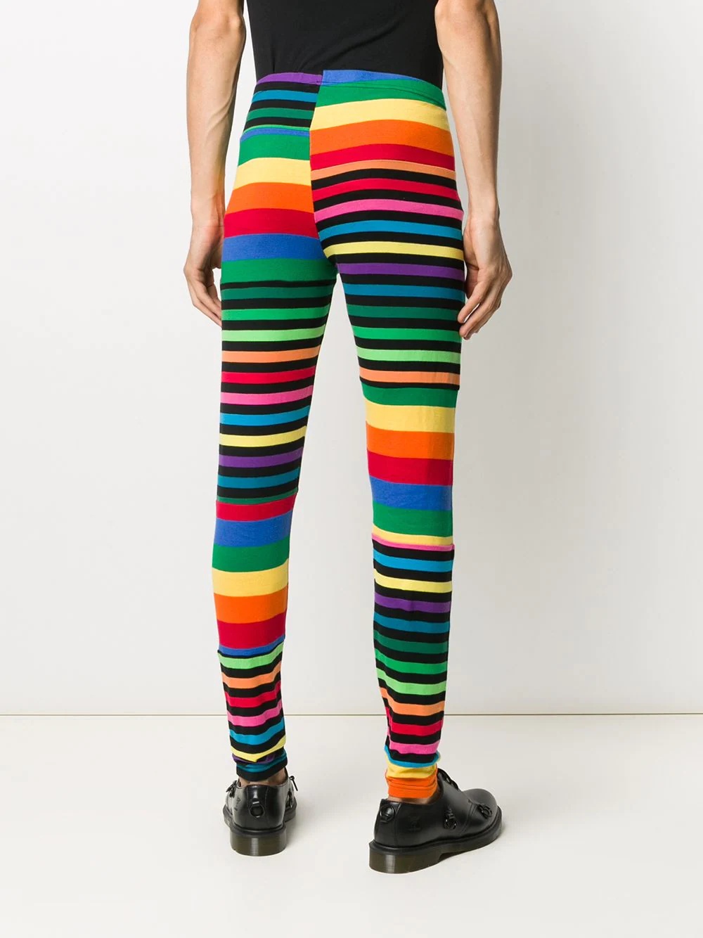 rainbow stripe trousers - 4