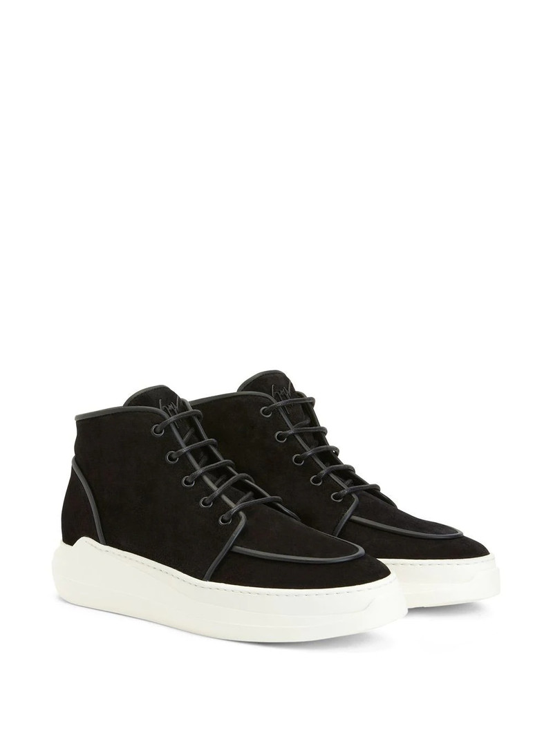 Giuseppe Zanotti Bevel mid-top sneakers outlook