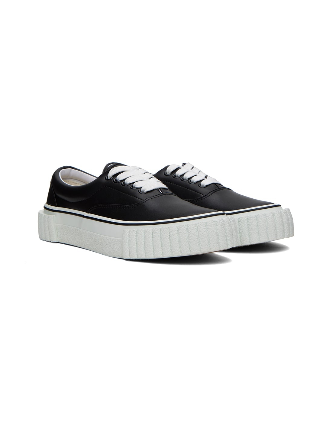 Black Rubber Sole SB Sneakers - 8