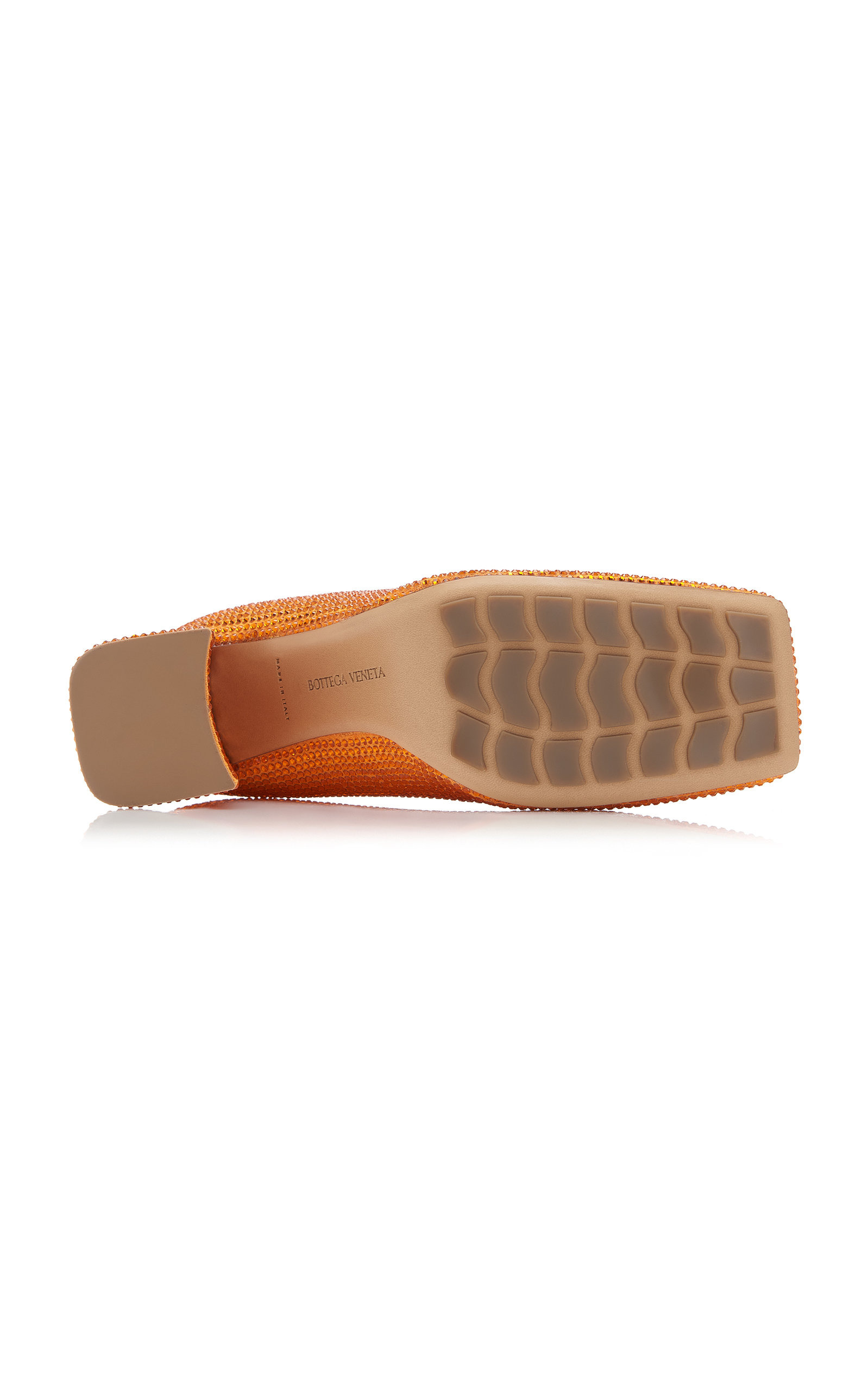 Courtney Sparkle Leather Pumps orange - 6