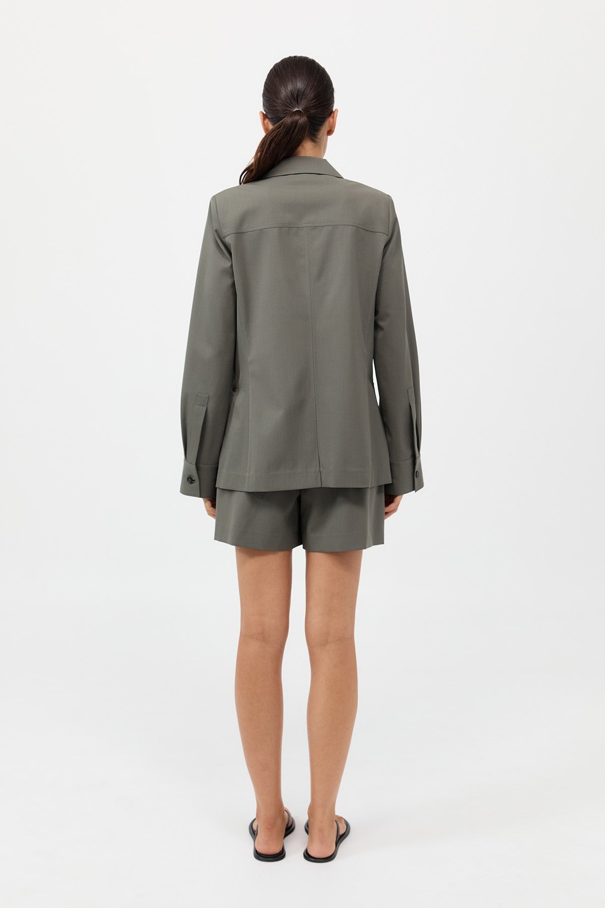Shirt Jacket - Smokey Olive - 4