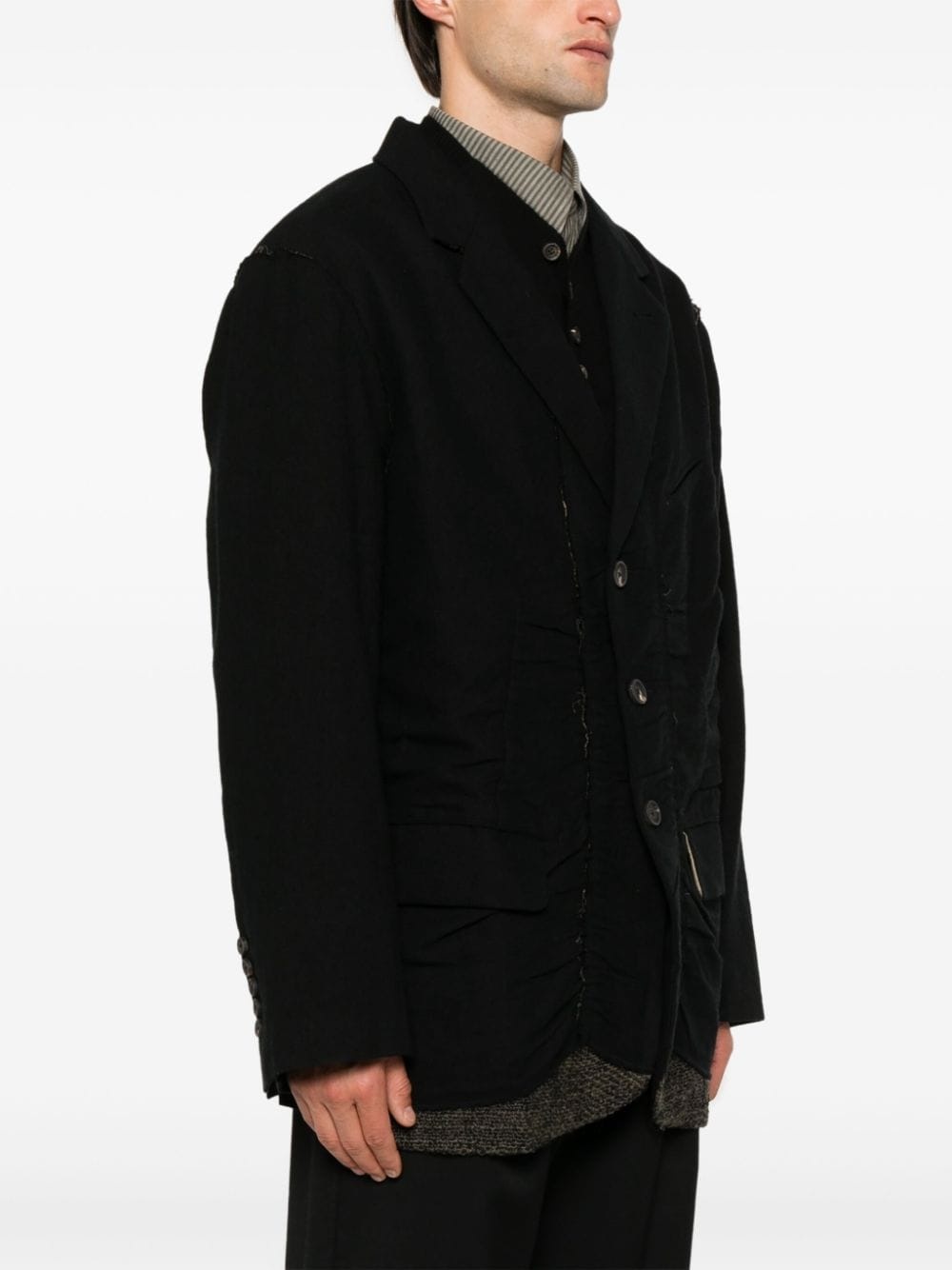 twill blazer - 3