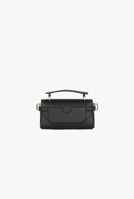 Black smooth leather B-Buzz 19 bag - 3