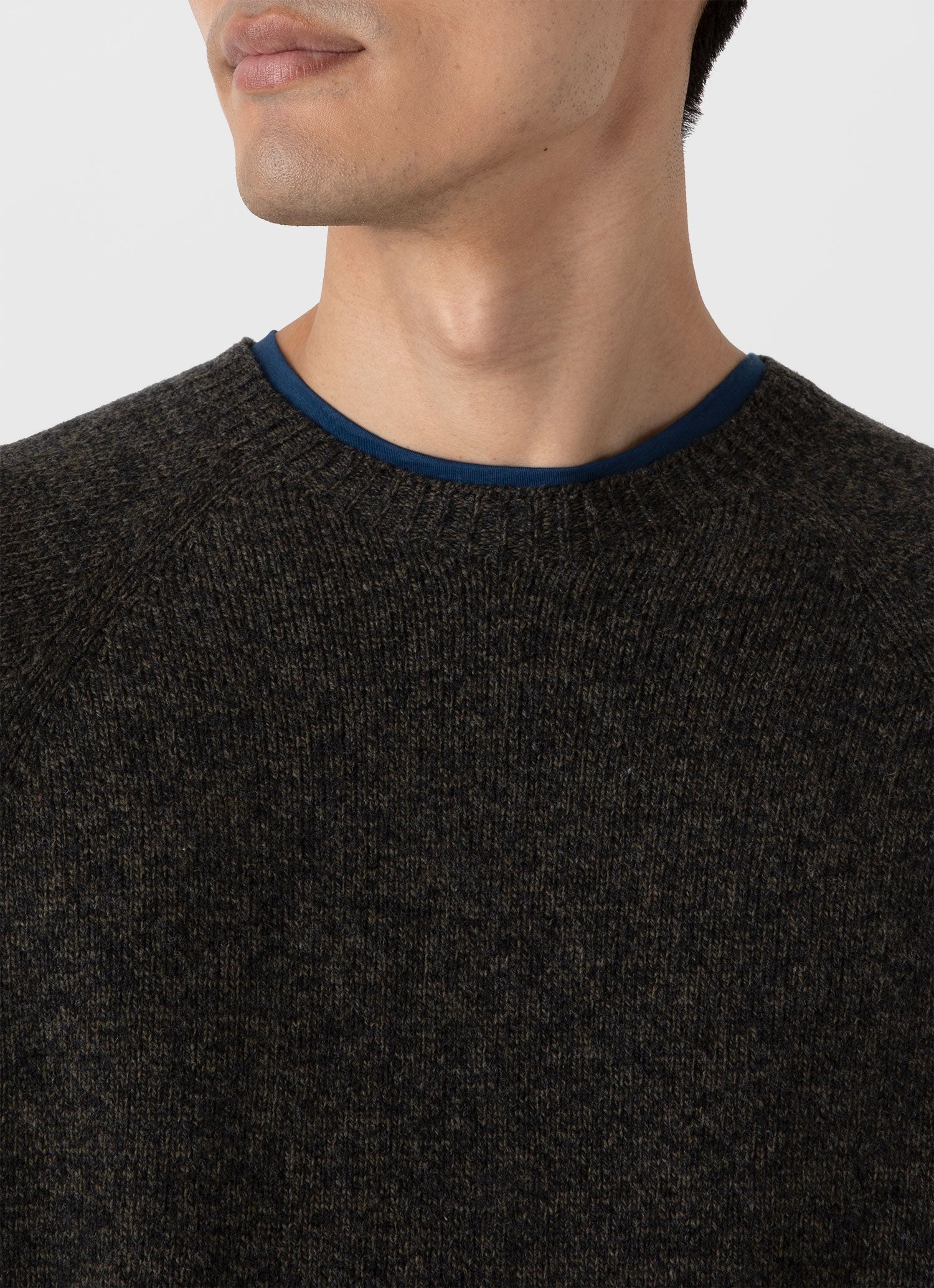 Lambswool Crew Neck Jumper - 6