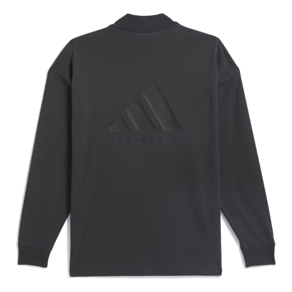 adidas Basketball Long Sleeve Tee 'Carbon' IN9561 - 2