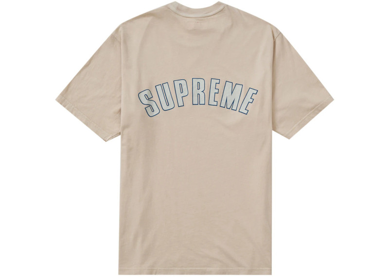 Supreme Supreme Cracked Arc S/S Top Light Brown outlook