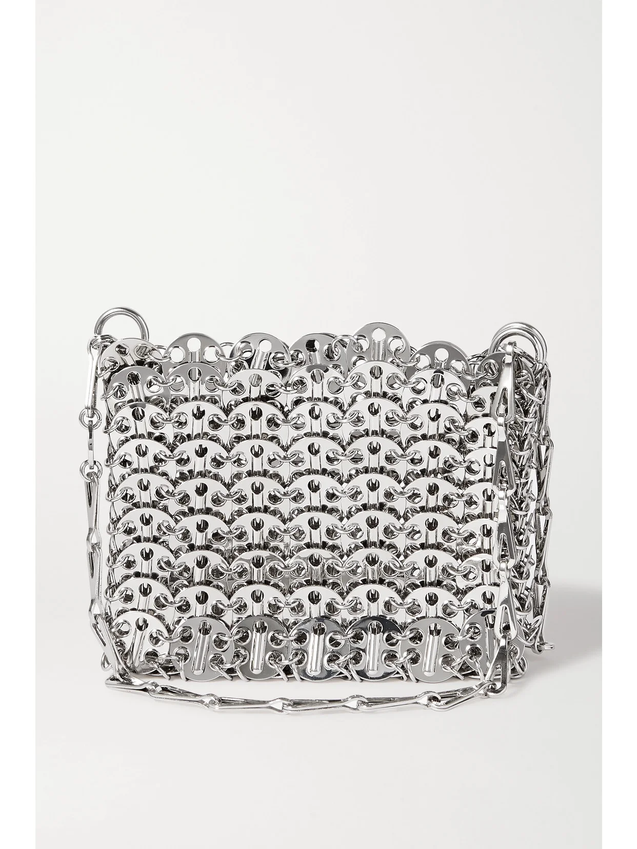 Nano 1969 Paillette-embellished Chainmail Shoulder Bag - 1
