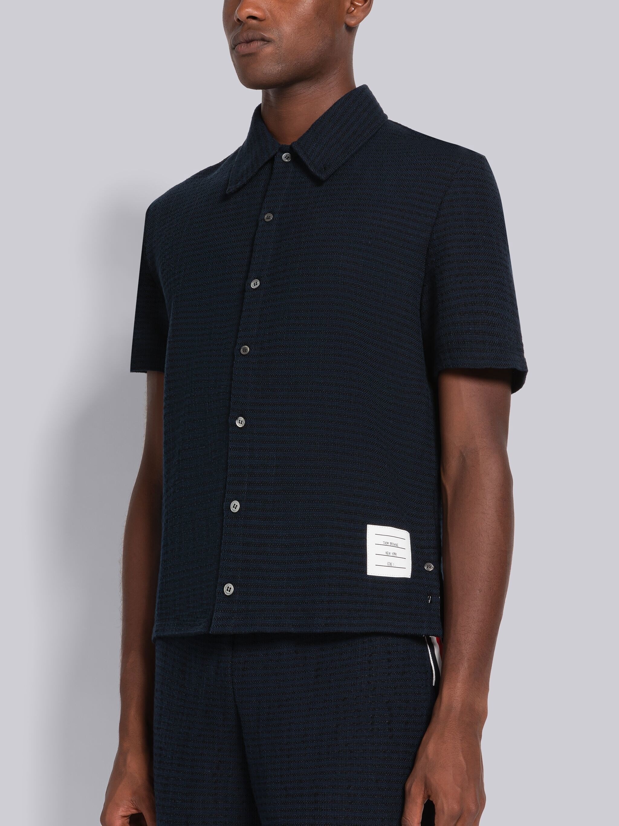 University Stripe Short Sleeve Shirt - 2