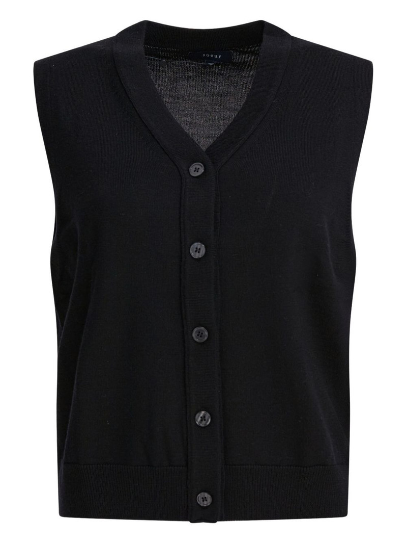 Chiara button-up vest 1