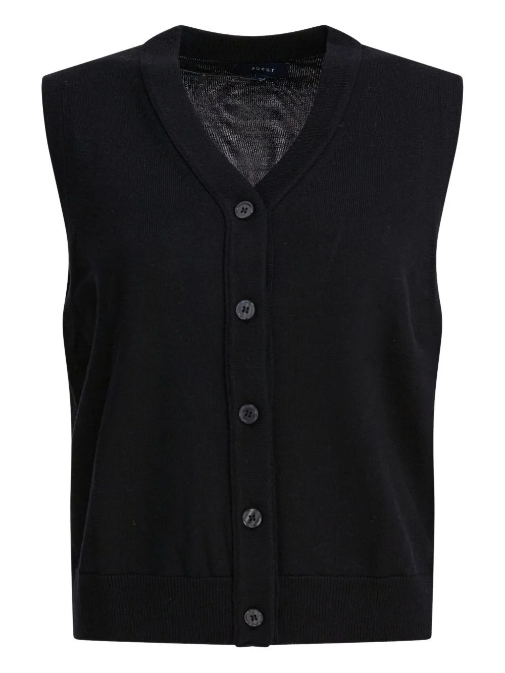 Chiara button-up vest - 1