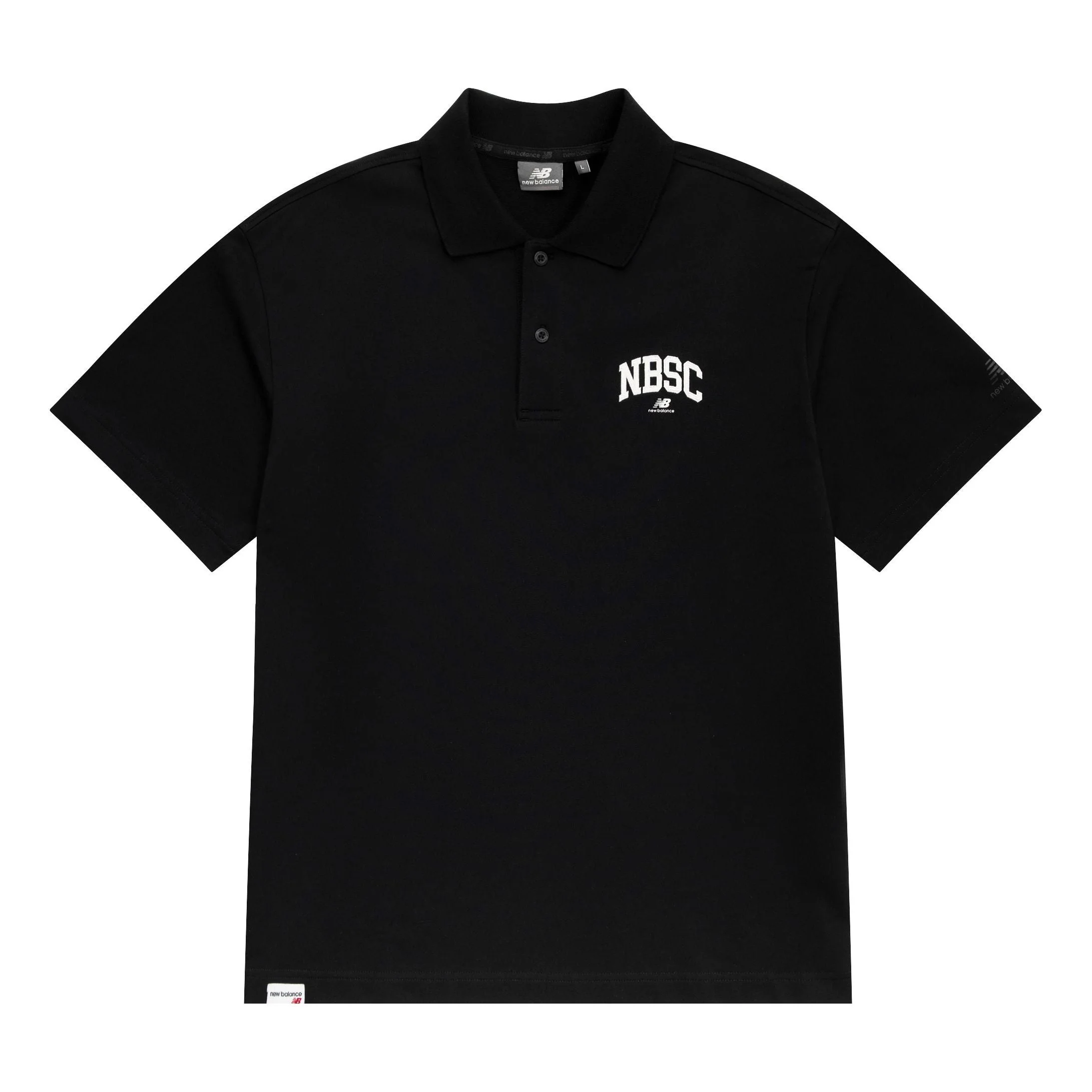 New Balance Classic Polo Tee 'Black' 5FD25363-BK - 1