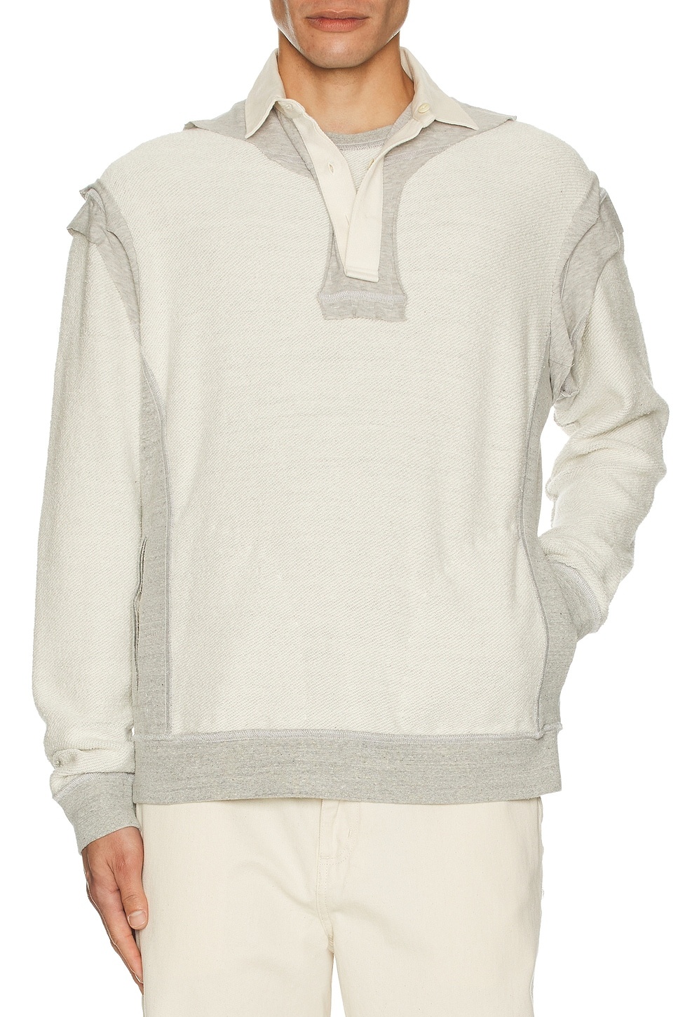 Collared Sweatshirt - 3