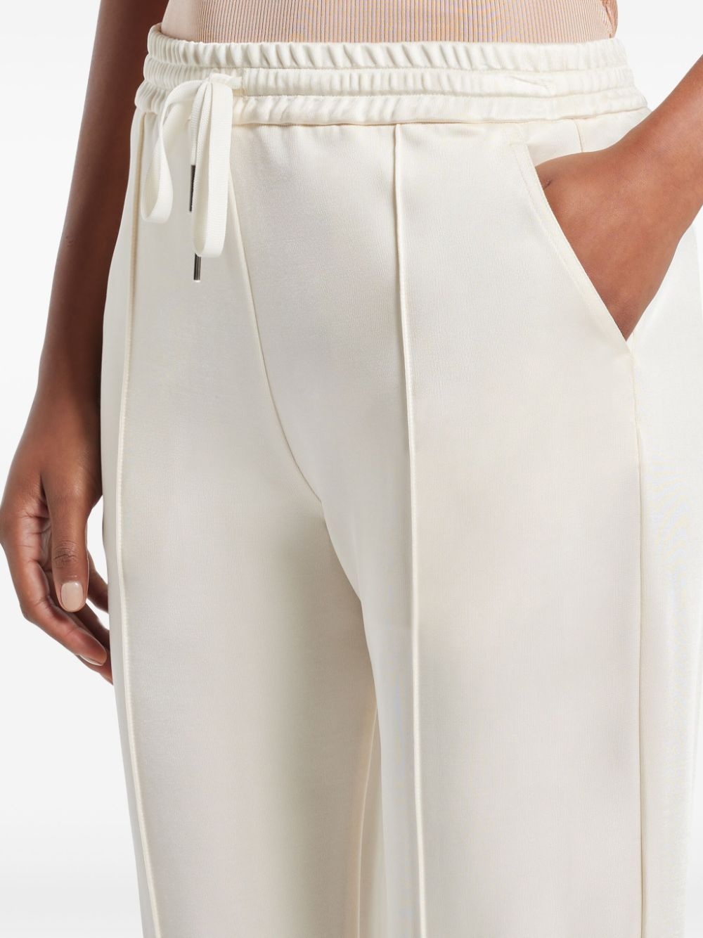 drawstring track pants - 5