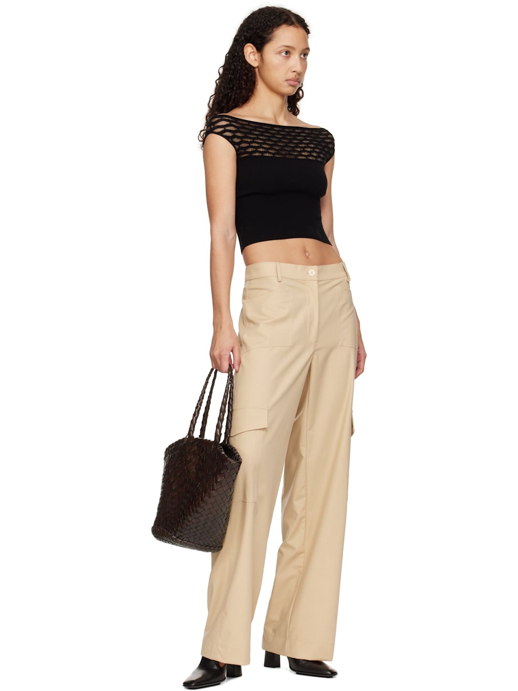 Brown Egola Tote - 4