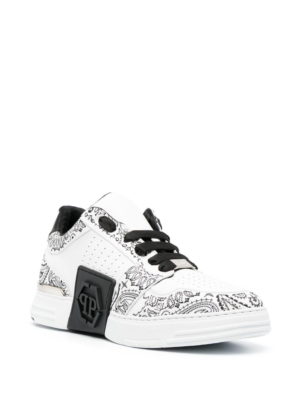 Royal Street paisley-print low-top sneakers - 2