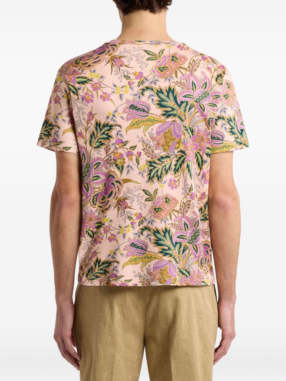 floral-print T-Shirt - 3