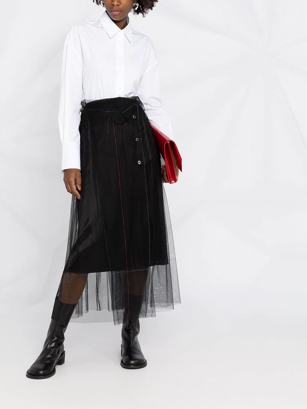 layered tulle skirt - 2